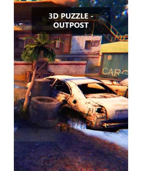 3D PUZZLE - OutPost Steam Key GLOBAL